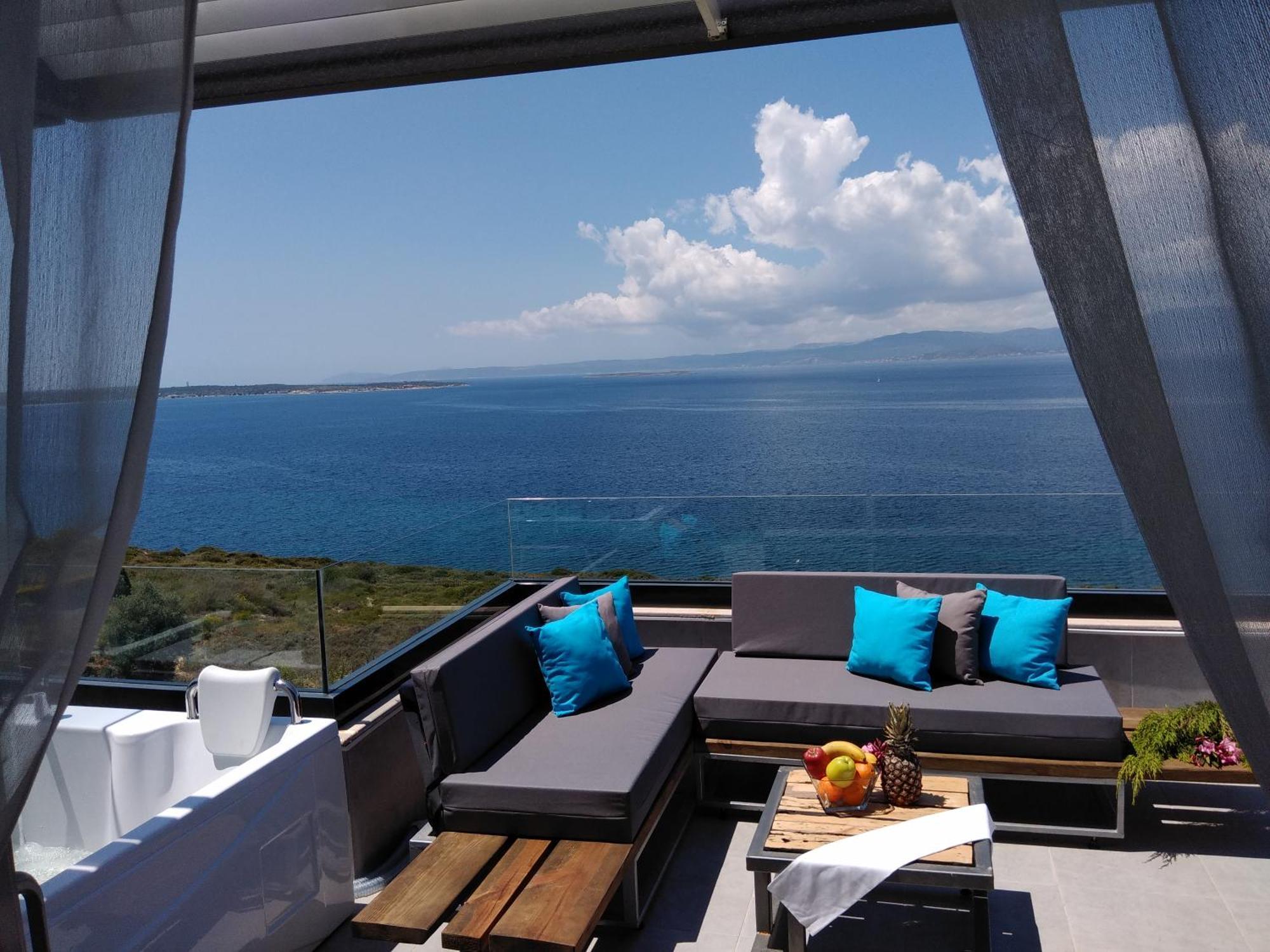 Mavi Panorama Villa Çeşme Exterior foto