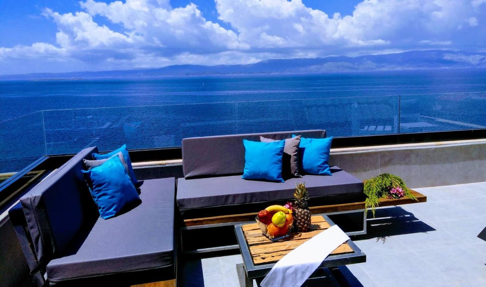 Mavi Panorama Villa Çeşme Exterior foto